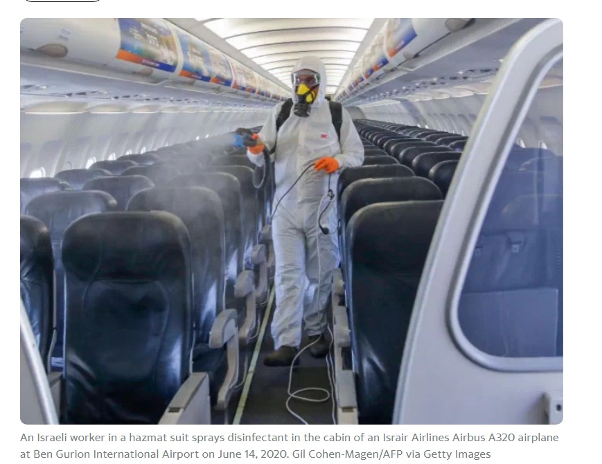 Hazmat Cleaning Suit